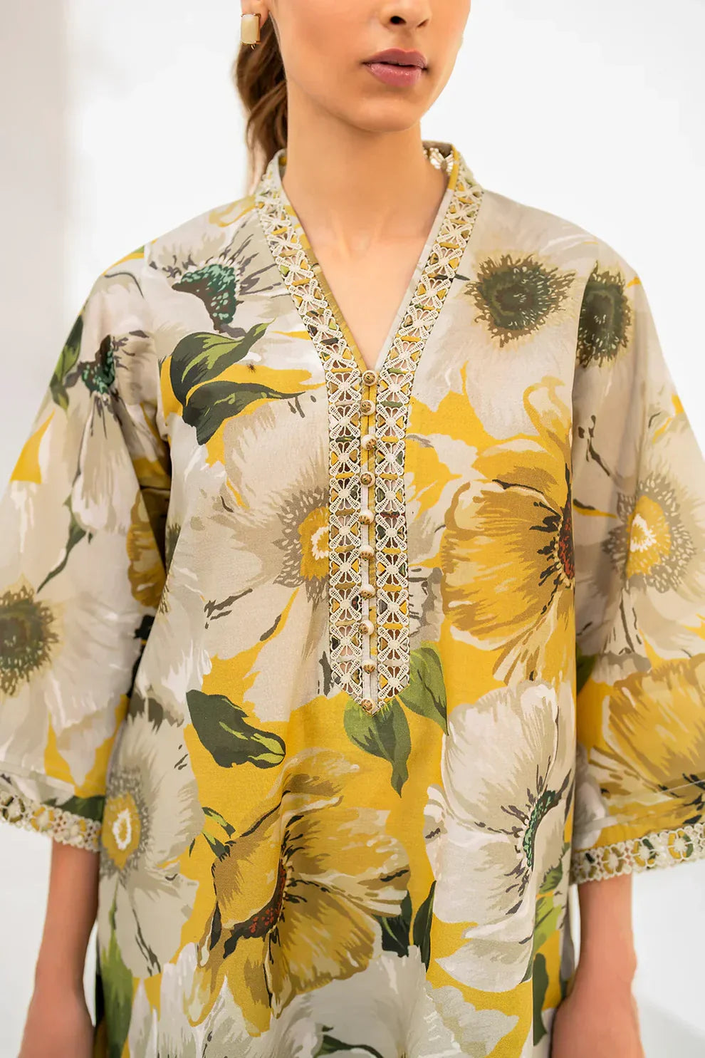 Baroque D-236 Printed khaddar 3pc