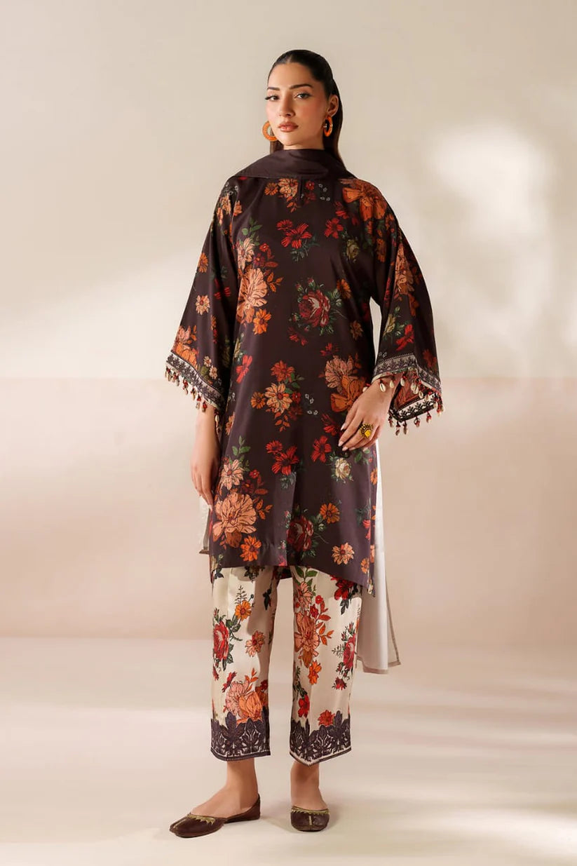 Sapphire D-2118 Khaddar Printed 3pc