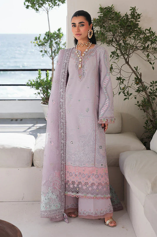 Qalamkar Embroidered lawn Three Piece QL-315