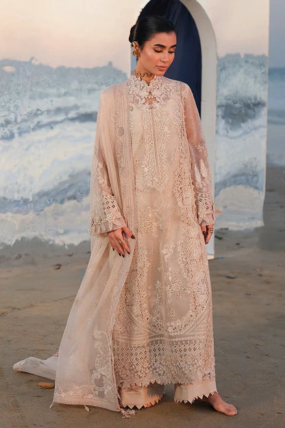 Qalamkar Embroidered lawn Three Piece QL-314