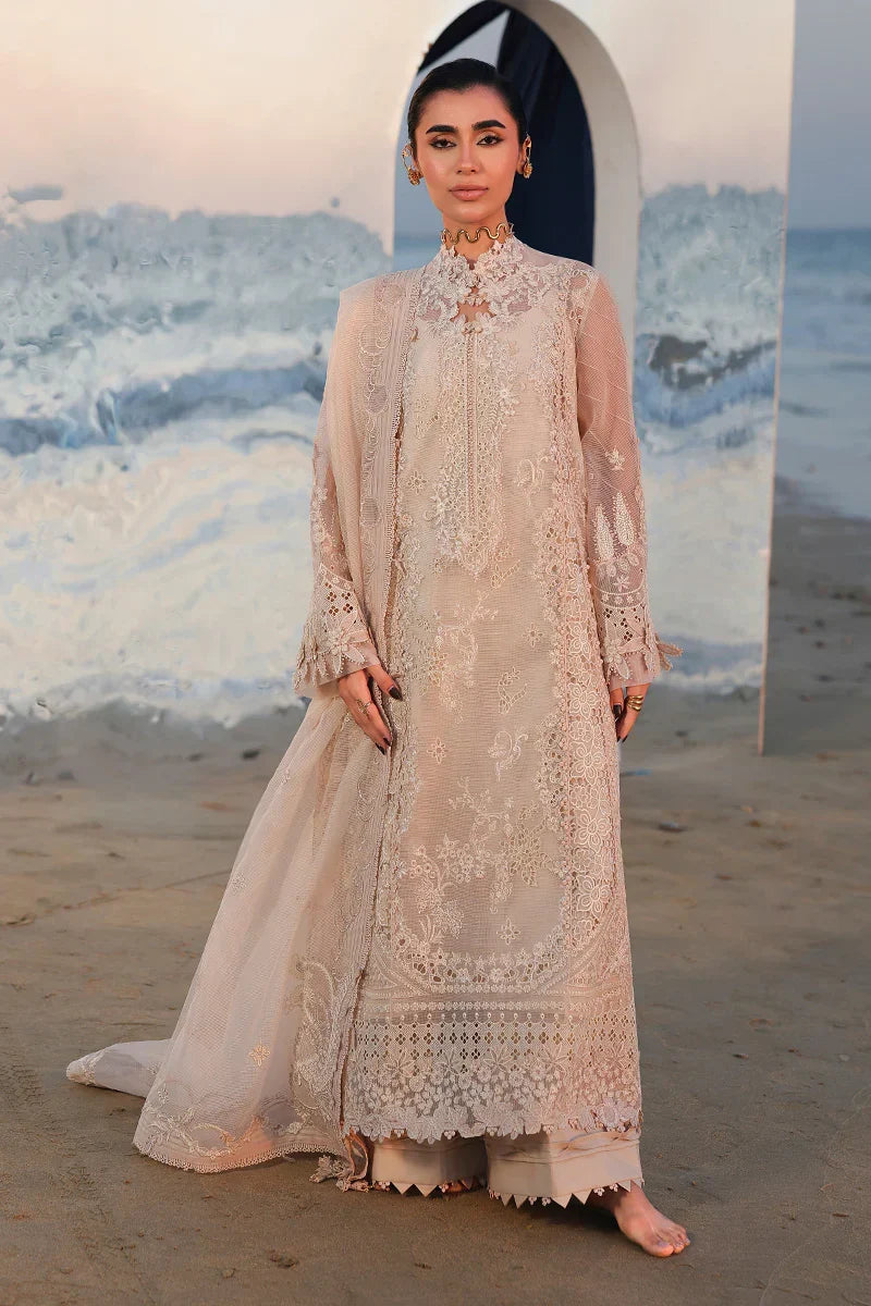 Qalamkar Embroidered lawn Three Piece QL-314