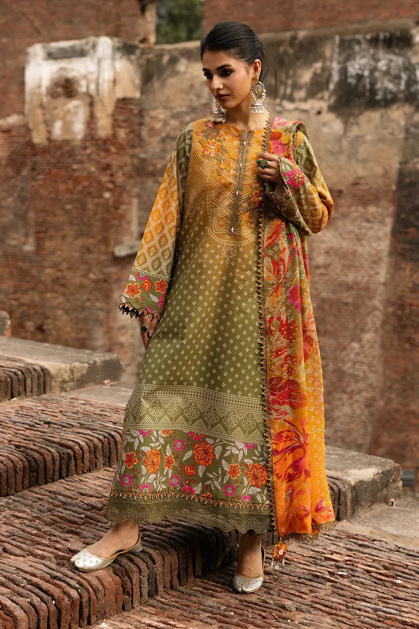 Chrizma D-814 Lawn Printed 3pc