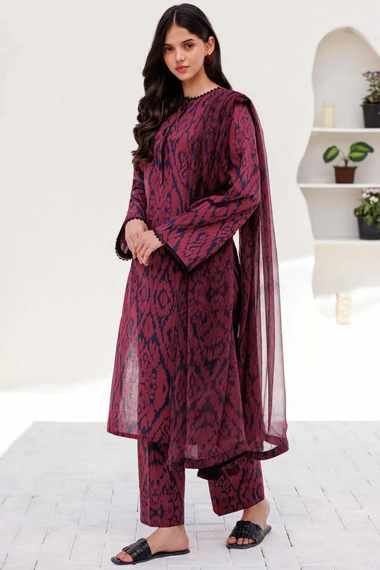 Baroque D-242 Printed three piece ( winter )