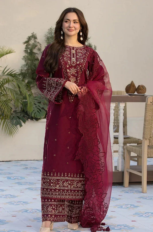 ZC-1014 Embroidered Velvet 3pc