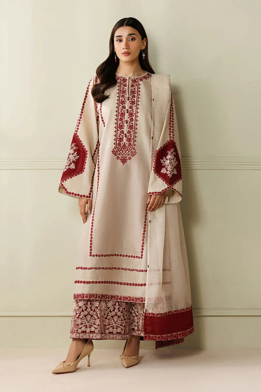Baroque Embroidered lawn Three Piece BRQ-790