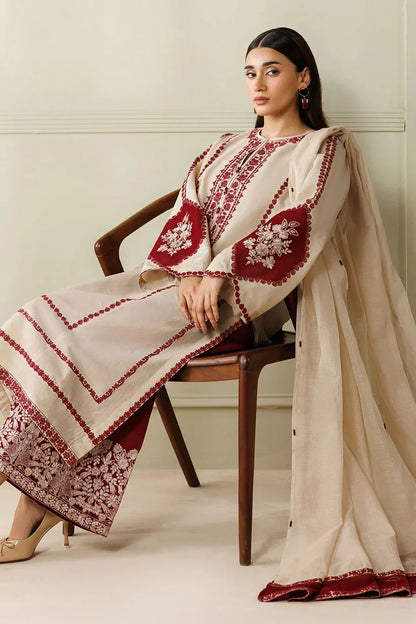 Baroque Embroidered lawn Three Piece BRQ-790