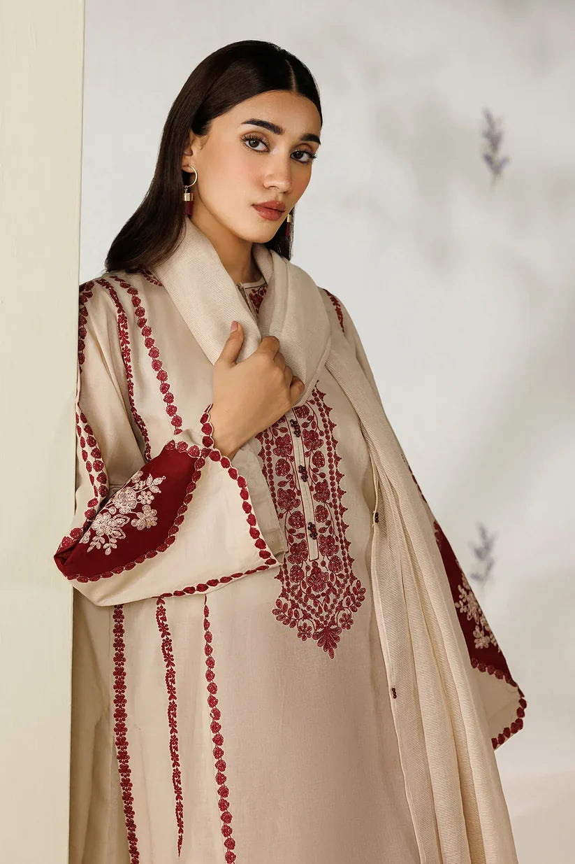 Baroque Embroidered lawn Three Piece BRQ-790