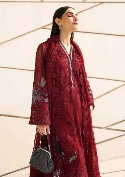 Maria-B Luxury 26 Lawn Chikenk-Kari Embroidered Three Piece MB-710