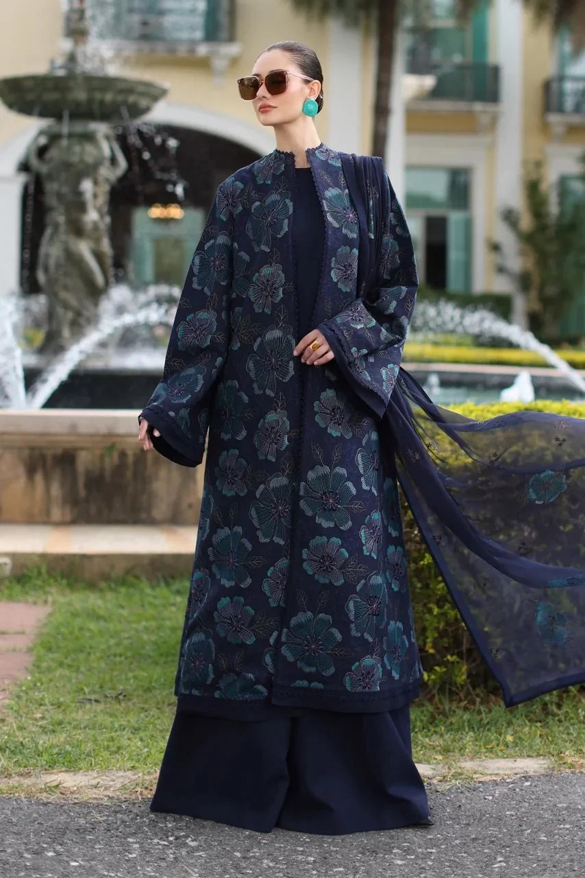 Bareeze BR-22 Dhanak Embroidered 3pc