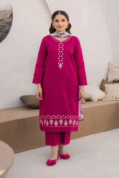 Eid Collection COCO-163 Dhanak Embroidered 3Pc