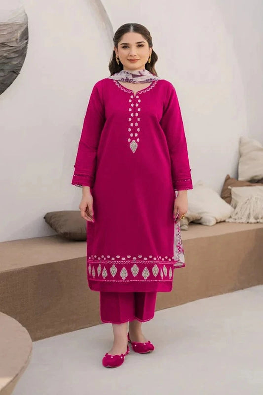 Eid Collection COCO-163 Dhanak Embroidered 3Pc
