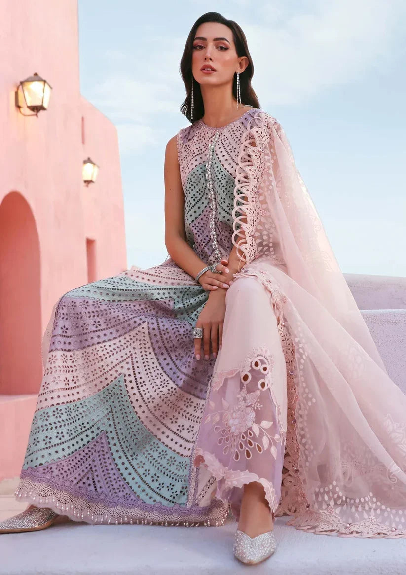 Maria-B Lawn Chikenk-Kari Three Piece MB-13