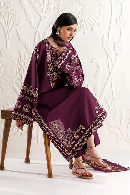 Iznik Embroidered Lawn 3 piece Suit (Summer Collection) | D-023