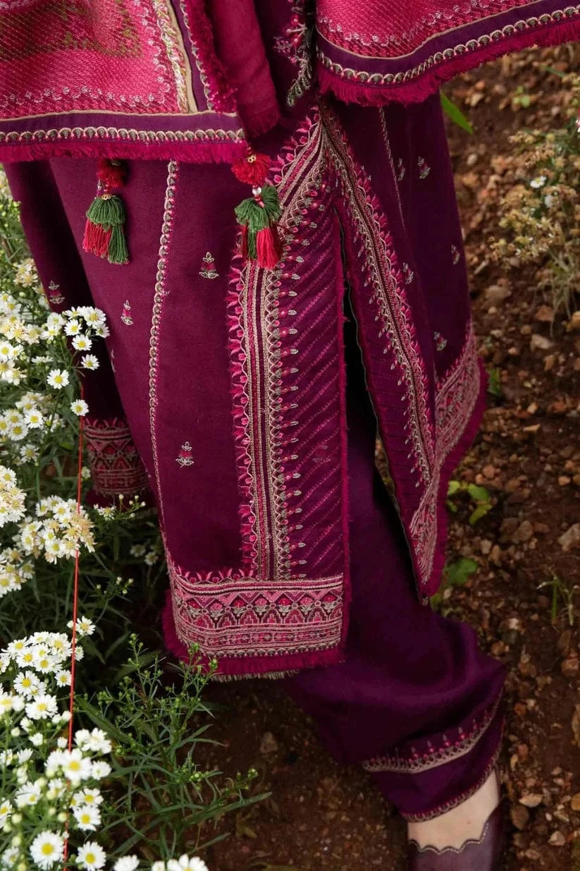Sapphire Coco-97 Embroidered Dhanak 3pc