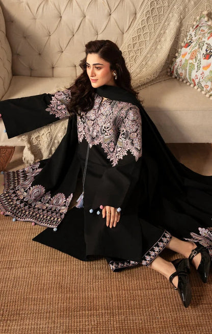 MAYA Luxury Lawn Embroidered Three Piece RN-340