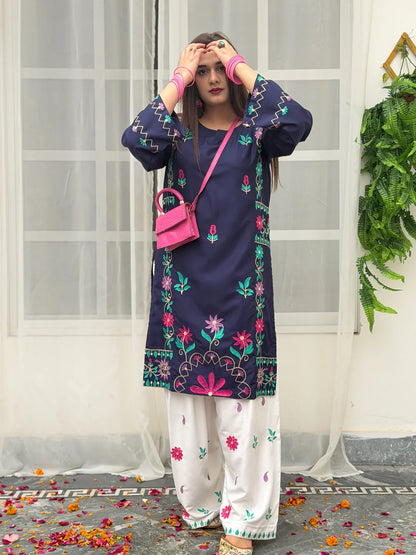 Urge Embroidered lawn 2pc D-317