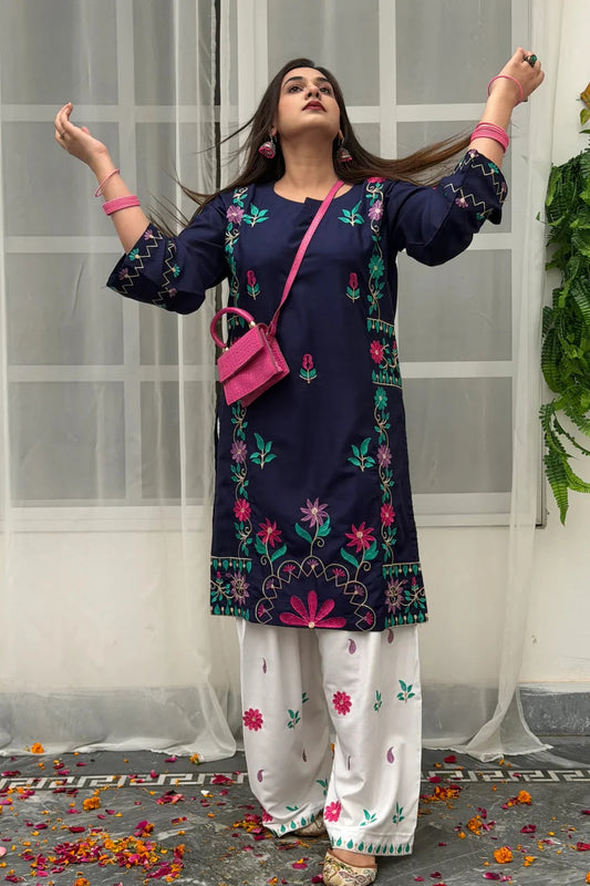 Urge Embroidered lawn 2pc D-317
