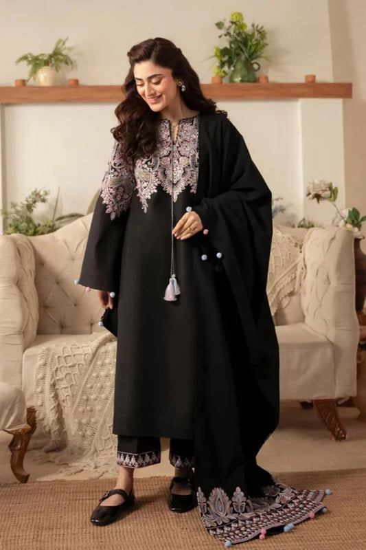 MAYA Luxury Lawn Embroidered Three Piece RN-340