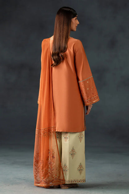 Naqshi Embroidered Lawn 3 Piece -  Suit (Summer Collection)  D-320