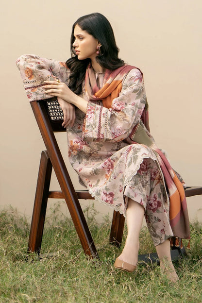 Baroque D-244 Printed three piece ( winter )
