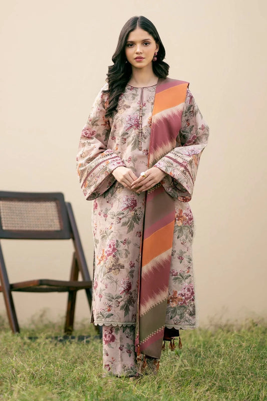 Baroque D-244 Printed three piece ( winter )