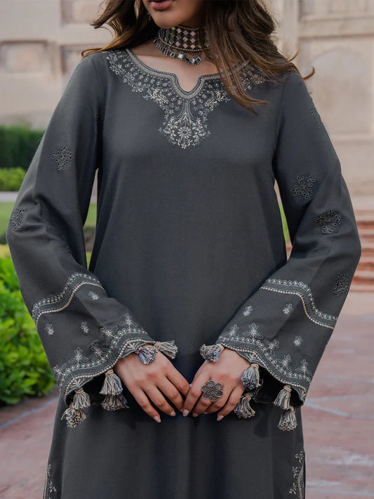 BR-85 Dhanak Embroidered 3pc