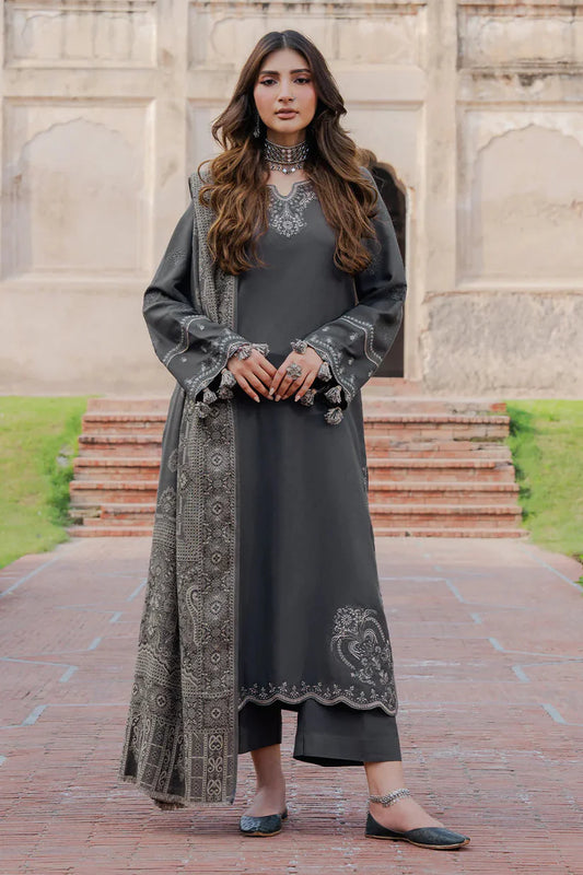 BR-85 Dhanak Embroidered 3pc