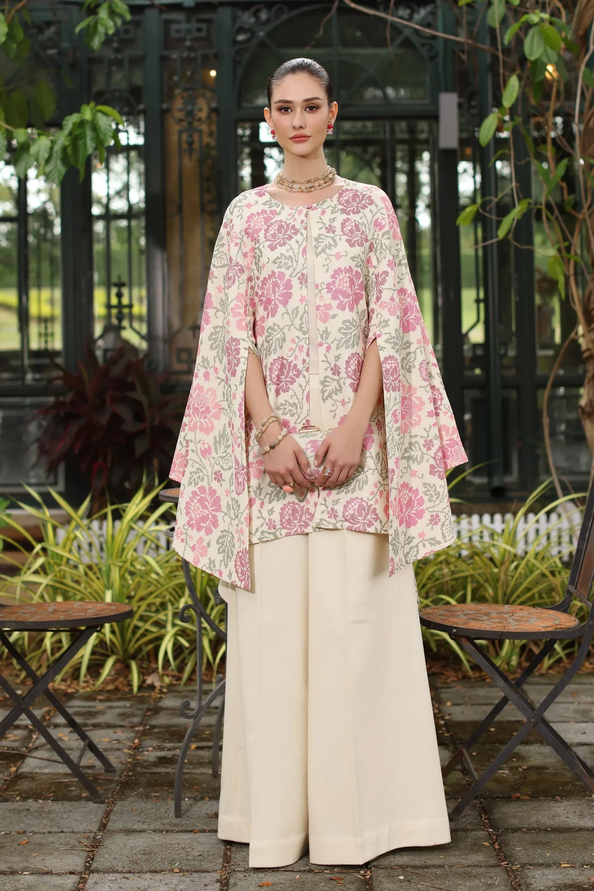 Bareeze D-402 Embroidered Dhanak Three Piece Winter Collection