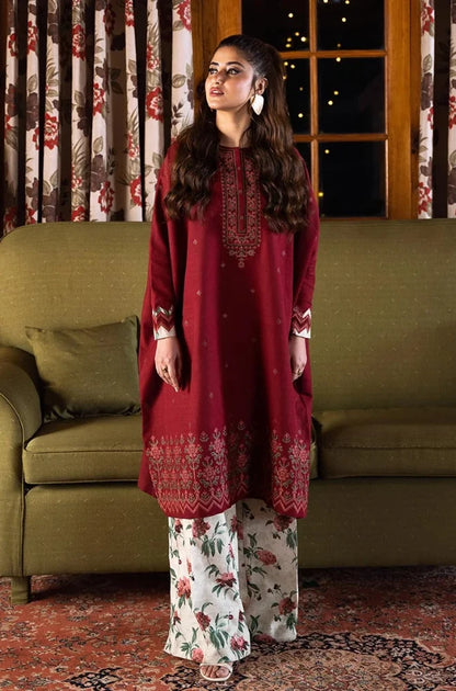 Sapphire Embroidered Dhanak Three Piece SP-17