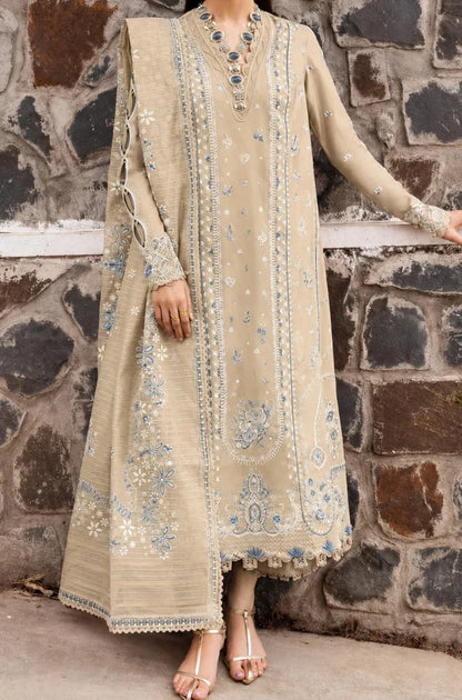 Eid Collection D-269 skin  Lawn Embroidered 3pc